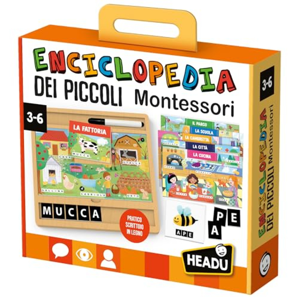 Headu Montessori Scrivere, Leggere e Conoscere le Parole