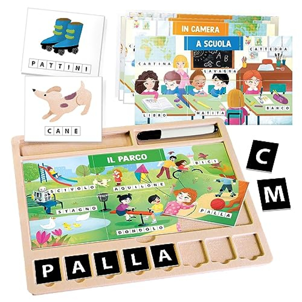 Headu Montessori Scrivere, Leggere e Conoscere le Parole