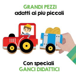 Headu Primi Giochi in legno da 1 anno
