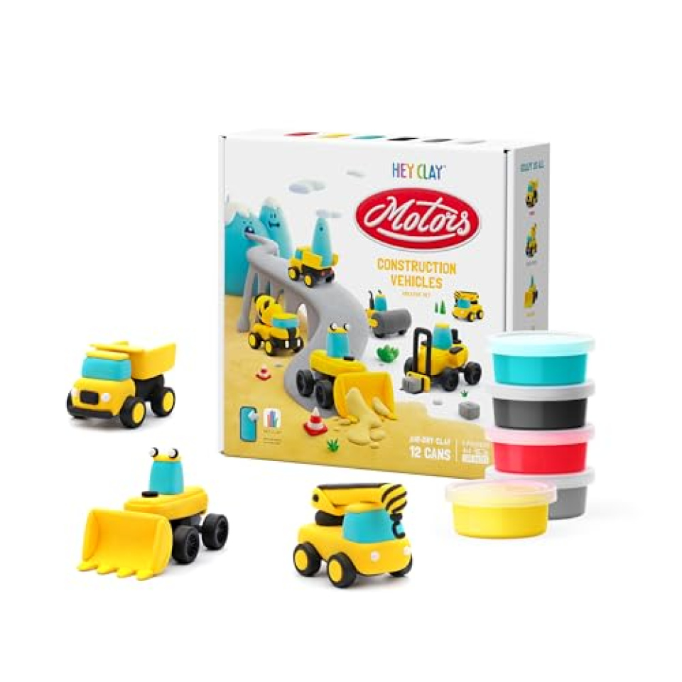Hey Clay pasta da modellare Veicoli da costruzione