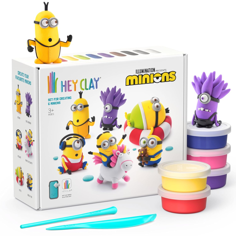 Hey Clay pasta modellabile Minions con 15 barattoli
