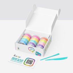 Hey Clay pasta modellabile unicorni, 15 barattoli