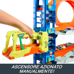 Hot Wheels City Mega Garage con Drago e 2 Macchinine