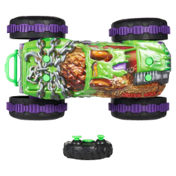 Hot Wheels Monster Trucks Mutant Chaos Wreckin’ Wolf radiocomandato