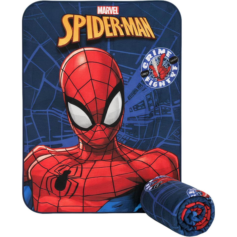 ILS coperta in pile Spiderman 100 x 140 cm