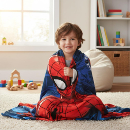 ILS coperta in pile Spiderman 100 x 140 cm