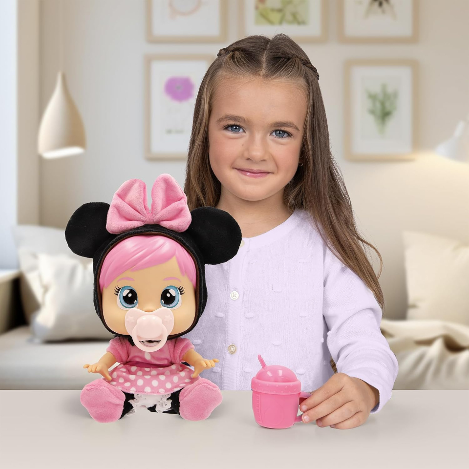 IMC Toys Cry Babies bambolotto Minnie con lacrime