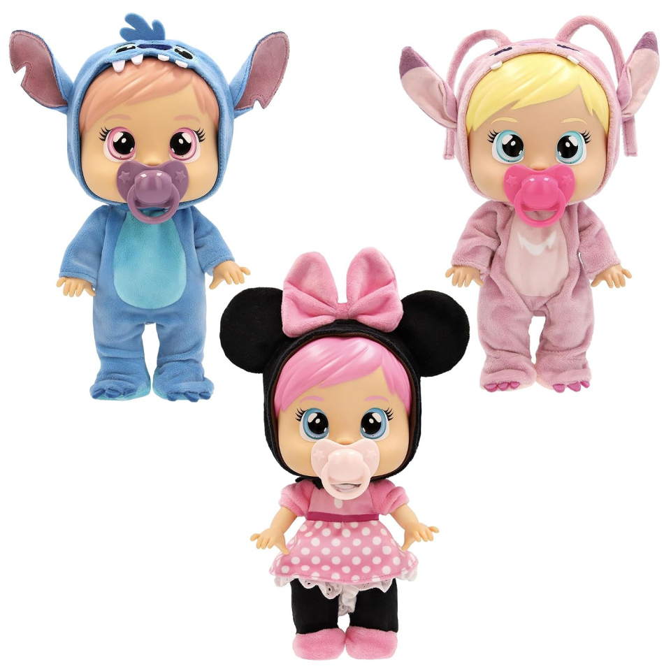 IMC Toys Cry Babies bambolotto Minnie con lacrime