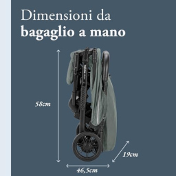 Inglesina Quid 2 passeggino leggero e compatto da viaggio