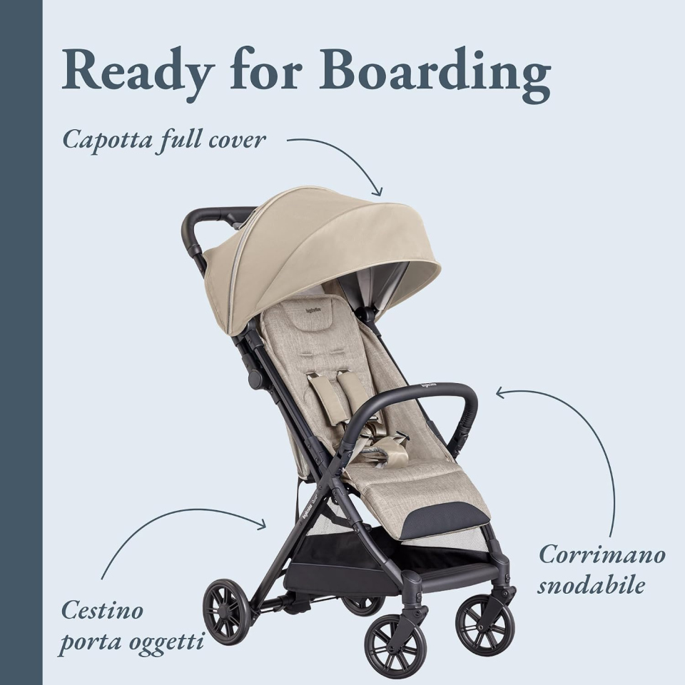 Inglesina Quid 2 passeggino leggero compatto Alpaca Beige
