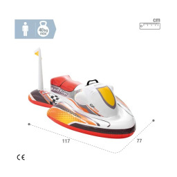 Intex Aquascooter Cavalcabile Gonfiabile per Mare e Piscina