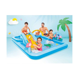 Intex Play Center Avventura nella Giungla – Centro Giochi Acquatici Gonfiabile