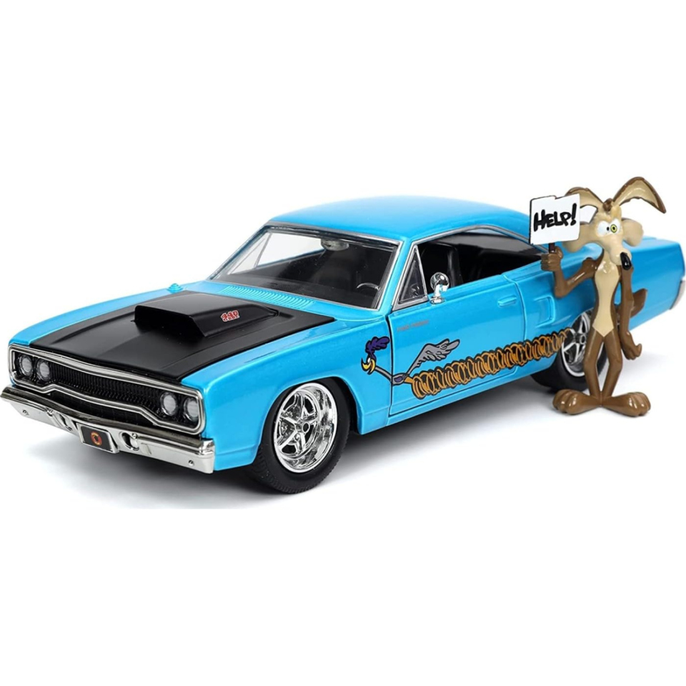 Jada Hollywood Rides modellino Plymouth Road Runner Looney Tunes