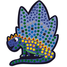 Janod Mosaici Creativi Dinosauri con 8 tavole