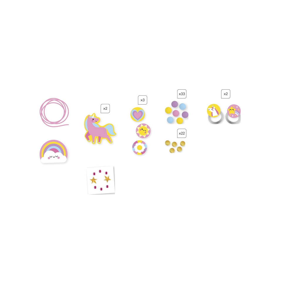 Janod Rainbow Land kit creativo per gioielli
