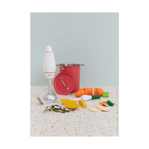 Janod Set Zuppa in Legno – 43 Accessori da Cucina per Bambini