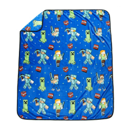 Jay Franco Minecraft plaid e cuscino abbraccio Creeper