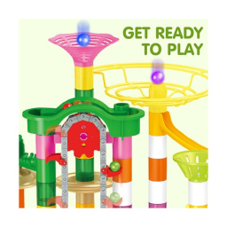 JOYIN Pista Biglie 236 Pezzi con Ascensore Motorizzato