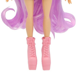 K-POP IDOL Nari – Bambola Fashion con Capelli Lavanda e Accessori