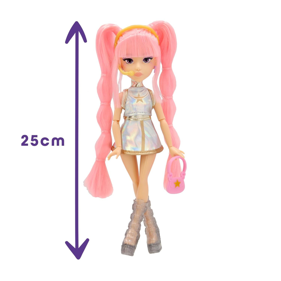 K-POP IDOL Yuni – Bambola Fashion Stile Moonlight con Trecce Rosa