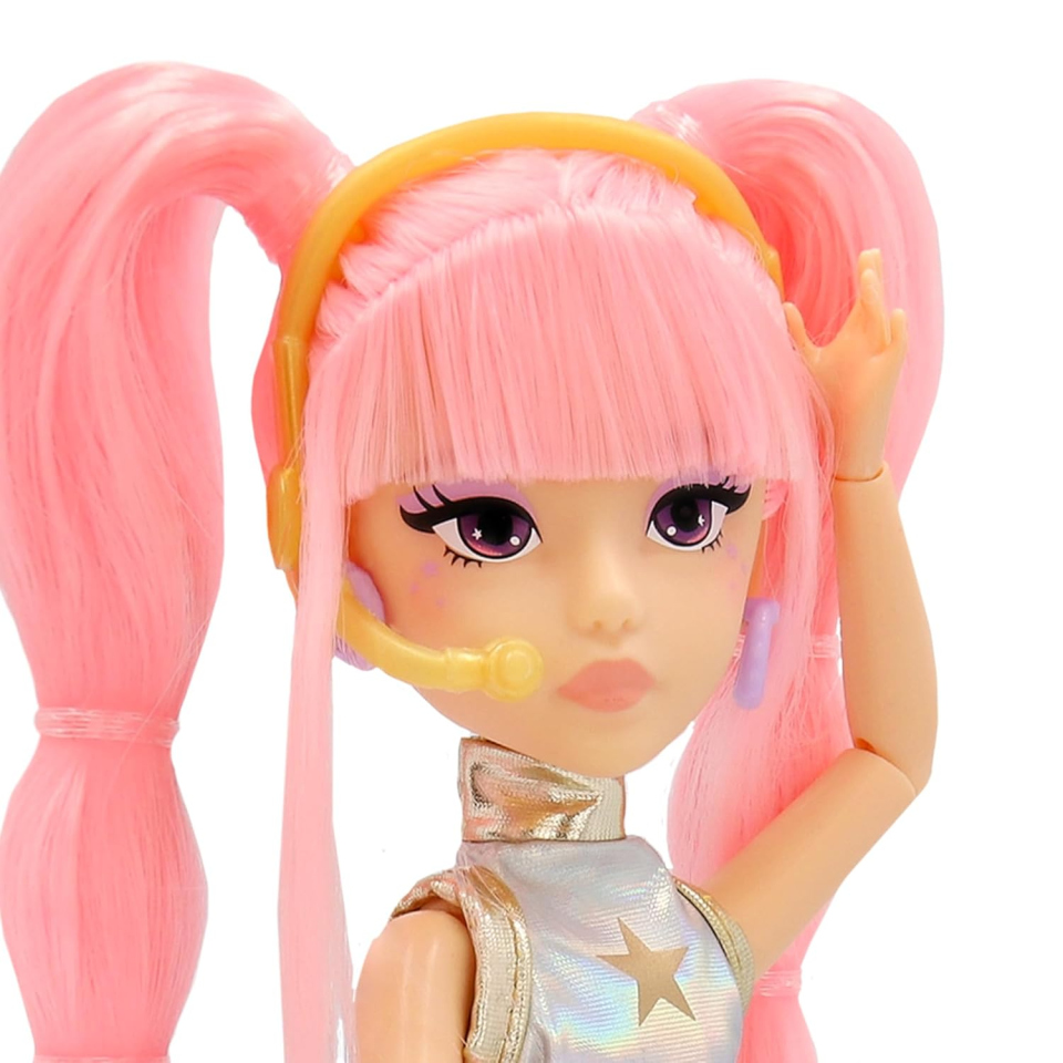 K-POP IDOL Yuni – Bambola Fashion Stile Moonlight con Trecce Rosa