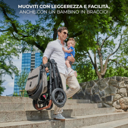 Kinderkraft ESME passeggino trio con ovetto i-Size