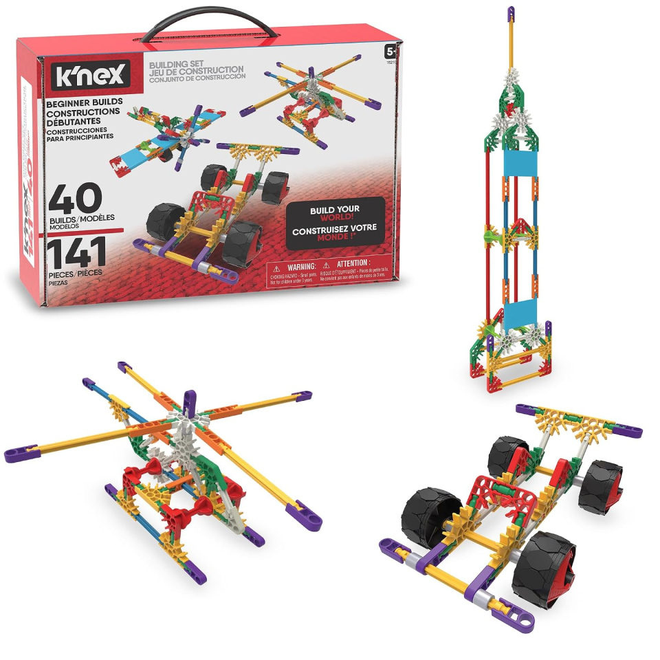 K'Nex Beginner set costruzioni con 40 modelli