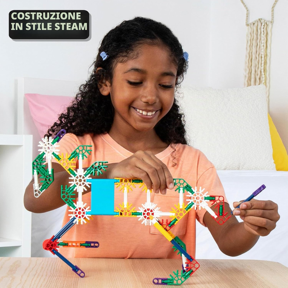 K'Nex Beginner set costruzioni con 40 modelli
