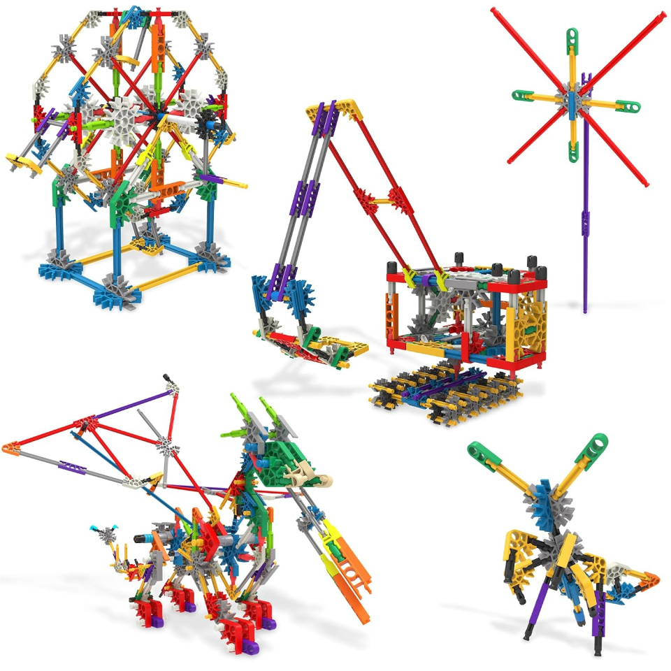 K'Nex Deluxe set costruzioni da 408 pezzi