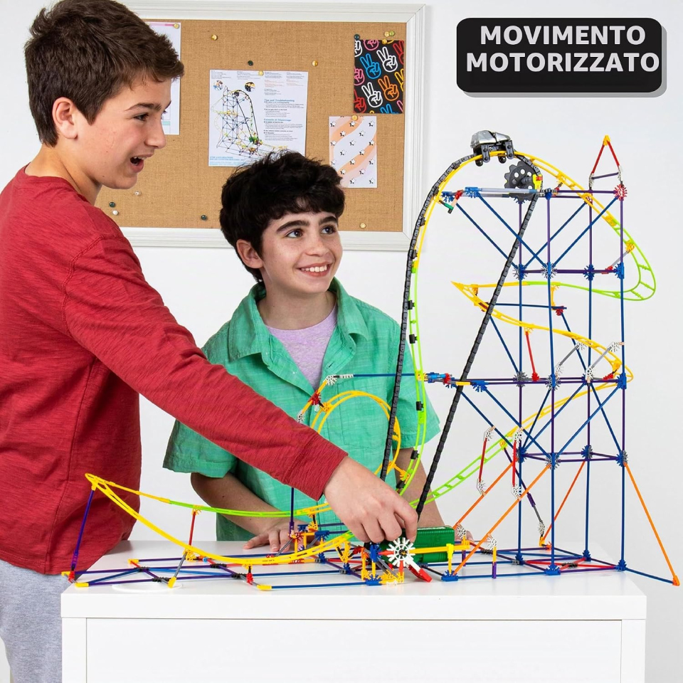 K'Nex Education montagne russe STEM da 8 anni