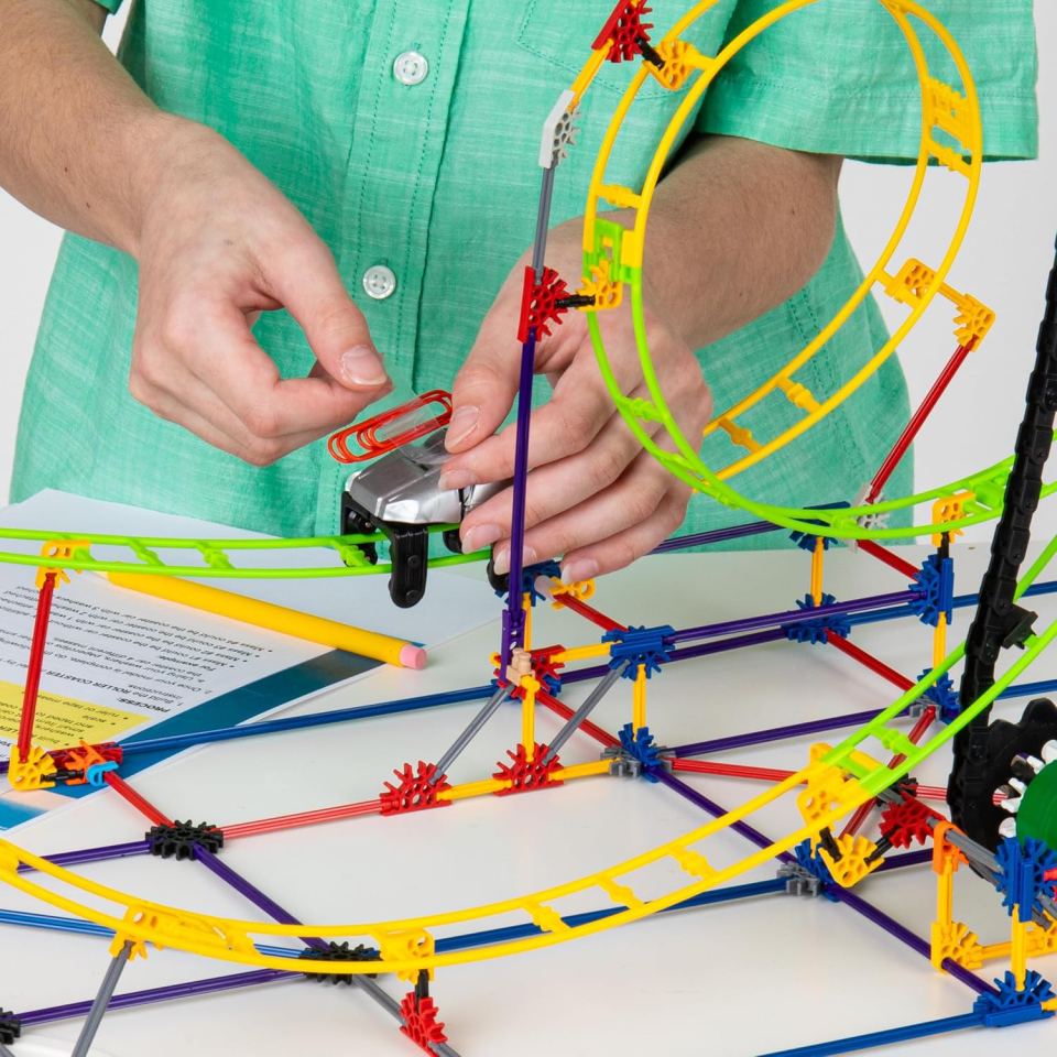 K'Nex Education montagne russe STEM da 8 anni