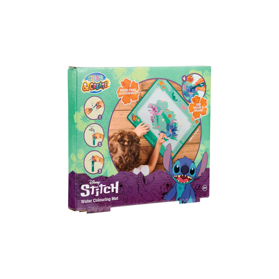 Lavagna ad acqua Disney Stitch pieghevole con penna