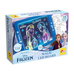 Lavagna LED Magica Frozen – Lisciani Giochi con Pennarelli Fluo