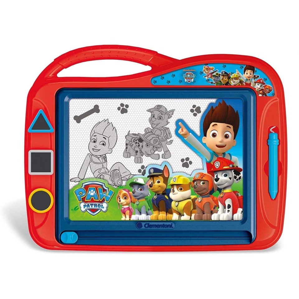 Lavagna Magnetica Paw Patrol Clementoni con Stampini