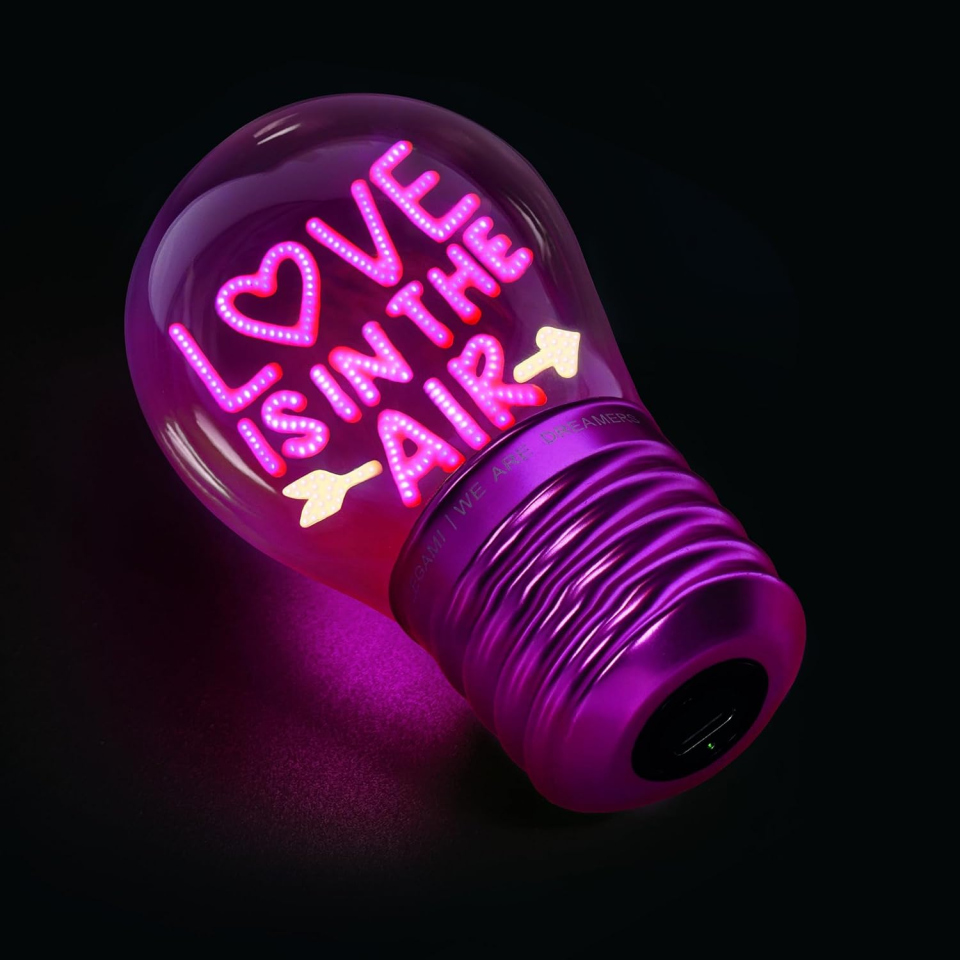 Legami Bulb Fiction lampada decorativa tema Love