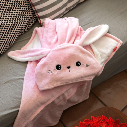 Legami Cosy Hugs coperta Bunny con cappuccio