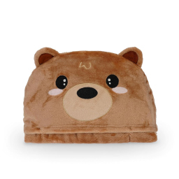 Legami Cosy Hugs coperta orsetto con cappuccio