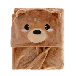 Legami Cosy Hugs coperta orsetto con cappuccio