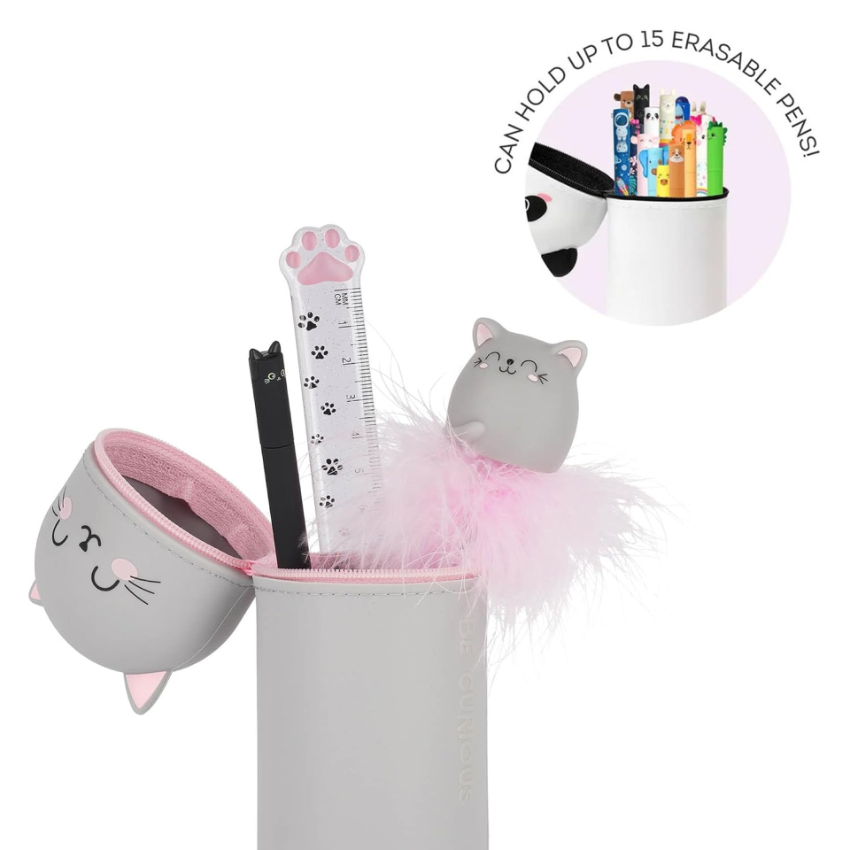 Legami Kawaii astuccio Kitty retrattile da tavolo