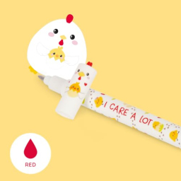 Legami penne cancellabili New Animals, set da 4