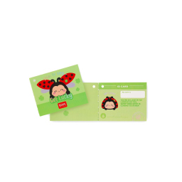 Legami Super Soft peluche coccinella formato mini