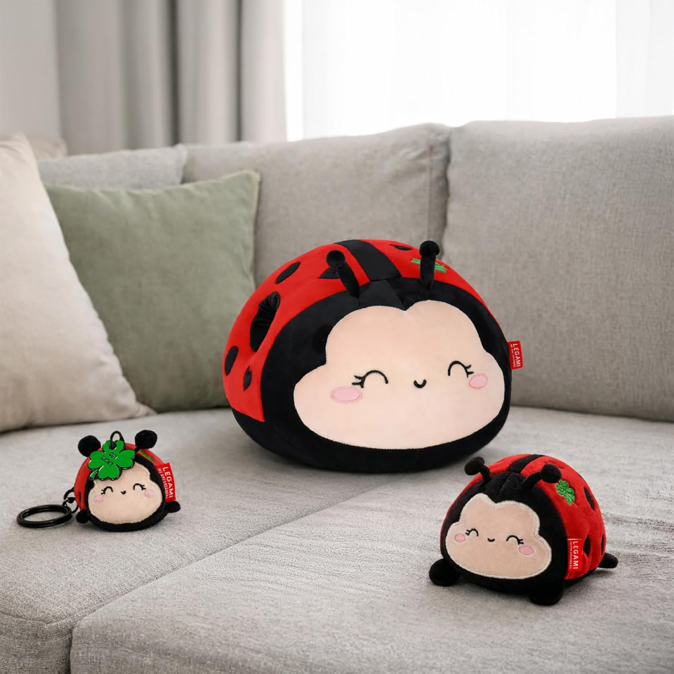 Legami Super Soft peluche coccinella formato mini