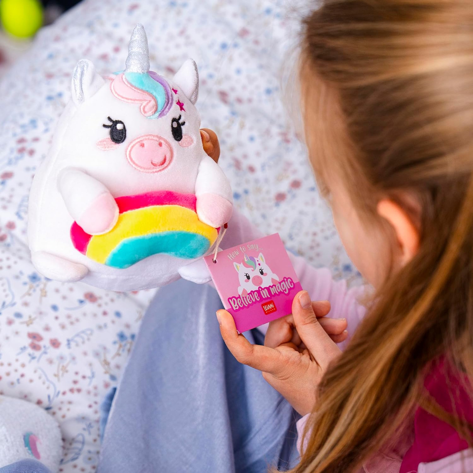 Legami Super Soft peluche unicorno formato mini