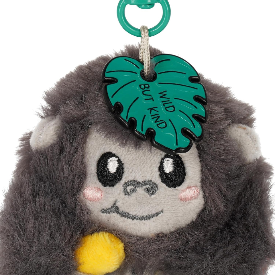 Legami Tiny peluche portachiavi gorilla con moschettone