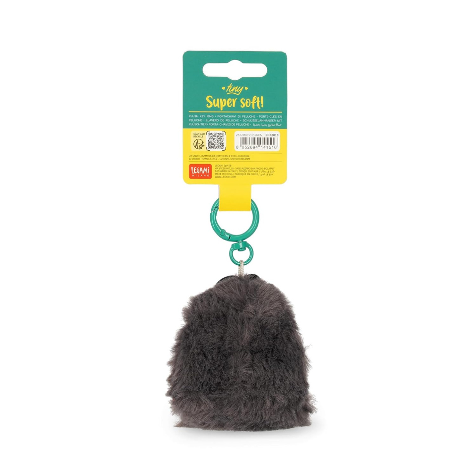 Legami Tiny peluche portachiavi gorilla con moschettone