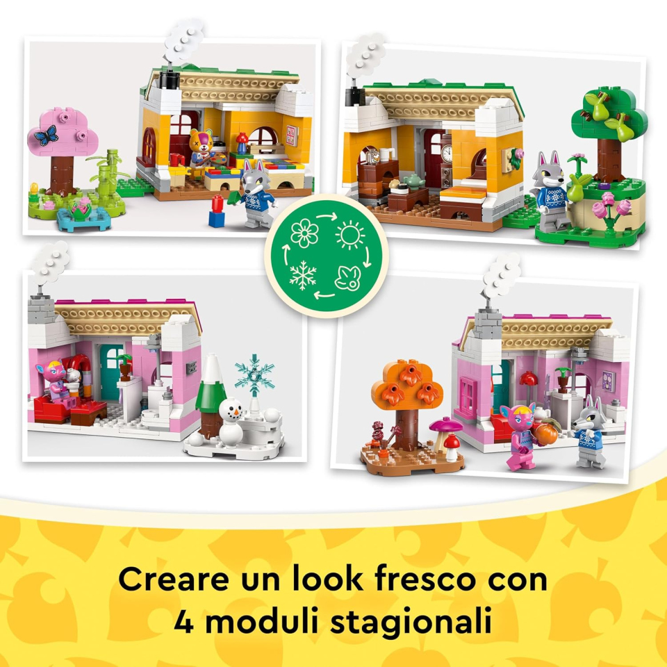 LEGO Animal Crossing Case Creative: le Quattro Stagioni