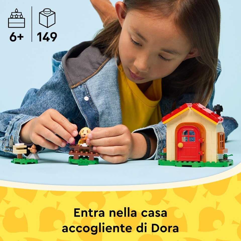 LEGO Animal Crossing Casetta di Dora dai 6 anni