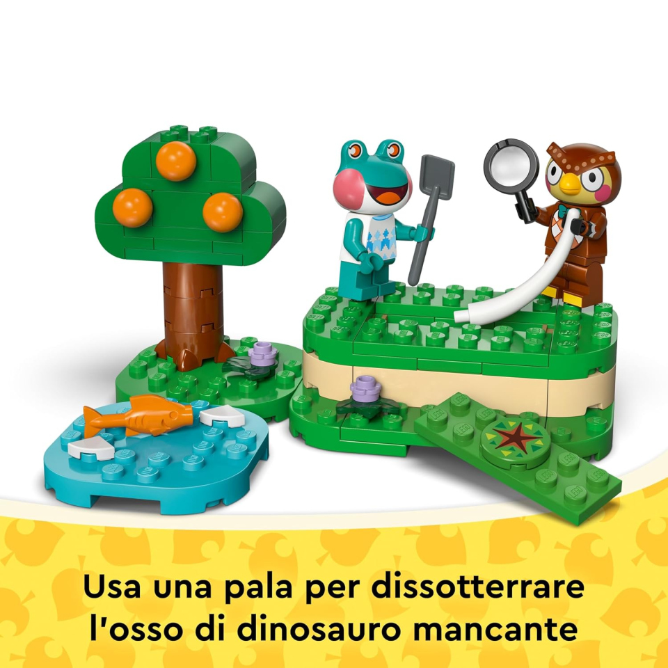 LEGO Animal Crossing museo Blatero apribile dai 7 anni
