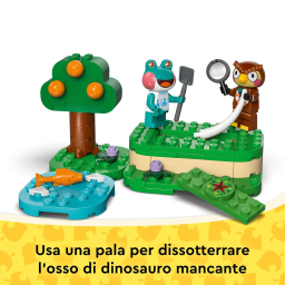 LEGO Animal Crossing museo Blatero apribile dai 7 anni