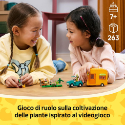 LEGO Animal Crossing Roulotte di Florindo con negozio